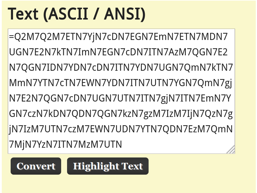 second encoding